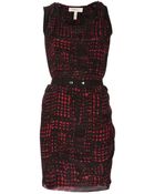 Etoile Isabel Marant Silk Belted Dress - Lyst
