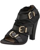 Fendi Buckled Bootie - Lyst