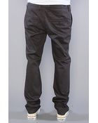 Cheap Monday The Slim Chino in Plum Greay - Lyst