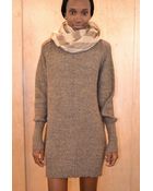 Giada Forte Alpaca & Lurex Sweater Dress - Lyst