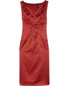Just Cavalli Sateen Dress - Lyst
