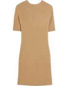 MICHAEL Michael Kors Ribbed Wool-blend Dress - Lyst