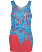 Jonathan Saunders Bird Print Tank Top - Lyst