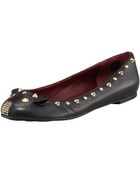 Marc Jacobs Studded-mouse Ballerina Flat - Lyst