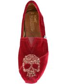 Toms Beaumont Skull Slip-on - Lyst
