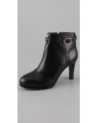Tory Burch Patricia Mid Heel Booties - Lyst