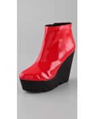 Cheap Monday Monolit Wedge Ankle Boot - Lyst