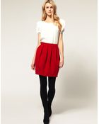 ASOS Collection Asos Bell Mini Skirt - Lyst