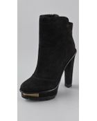 B Brian Atwood Taurasa Platform Booties - Lyst