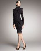 Emilio Pucci Velvet-embroidered Dress - Lyst