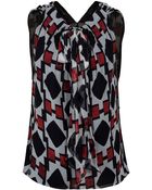 Diane von Furstenberg Anissa Top - Lyst