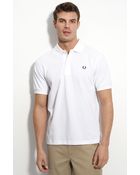 Fred Perry Short Sleeve Polo Shirt - Lyst