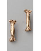 Low Luv X Erin Wasson Bone Stud Earrings - Lyst