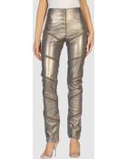 Malandrino Leather Pants - Lyst
