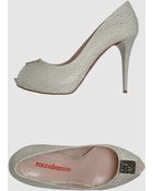 Roccobarocco Pumps With Open Toe - Lyst