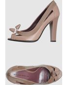 Studio Pollini Pumps With Open Toe - Lyst