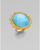 Alexis Bittar Turquoise Ring - Lyst