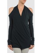Donna Karan New York Donna Karan - Long Sleeve T-shirts - Lyst