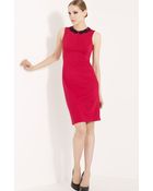 Jason Wu Embroidered Jersey Dress - Lyst