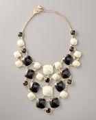 Kate Spade Cobblestone Bib Necklace - Lyst