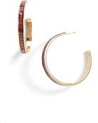 Marc By Marc Jacobs Classic Marc Hoop Earrings - Lyst