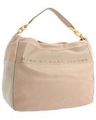 Marc By Marc Jacobs Trompe Loeil Perf Hobo - Lyst