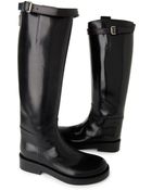Ann Demeulemeester Poetry Riding Boots - Lyst