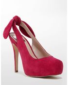 Dv By Dolce Vita Blore Suede Platform Pumps - Lyst