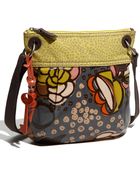 Fossil Key-per Coated Canvas Crossbody Bag - Lyst