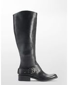 Jessica Simpson Beatri Tall Leather Boots - Lyst