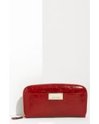 Jimmy Choo Rush Zip Around Wallet - Lyst