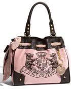Juicy Couture Scotty Embroidery Daydreamer Tote - Lyst