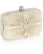 Julia Cocco' Satin Evening Clutch W/chain Strap - Lyst