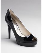MICHAEL Michael Kors York Patent Pumps - Lyst