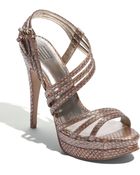 Pelle Moda Mirror Sandal - Lyst