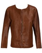 Acne Studios Freda Calf Hair Jacket - Lyst