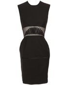 Emilio de la Morena Structured Silk and Wool Dress - Lyst