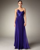 Notte By Marchesa Sculpted-bodice Gown - Lyst