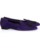 Ralph Lauren Collection Quinly Suede Loafers - Lyst