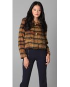 See By Chloé Hooded Jacket with Leather Buckles - Lyst