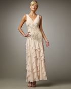 Sue Wong Embellished Gown - Lyst