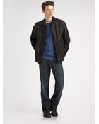 Ugg Garrapata Leather Jacket - Lyst