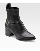 McQ by Alexander McQueen Leather Zip-up Ankle Boots - Lyst
