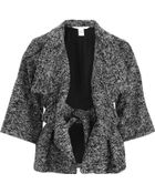Diane von Furstenberg Cropped Jacket - Lyst