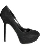 Sergio Rossi 130mm Suede Pumps - Lyst