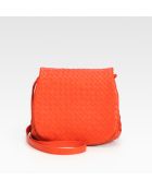 Bottega Veneta Flap Messenger Bag - Lyst