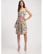 Doo. Ri Belted Silk Dress - Lyst