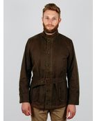 Barbour Ursula Waxed Jacket Brown - Lyst