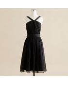 J.Crew Sinclair Dress in Silk Chiffon - Lyst