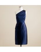 J.Crew Nanine Dress in Silk Satin - Lyst